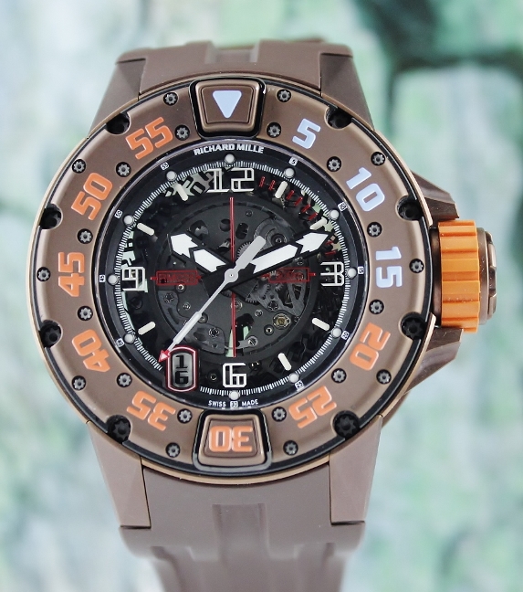 (image for) LIKE NEW RICHARD MILLE DIVER BROWN PVD / RM28 AJ TI